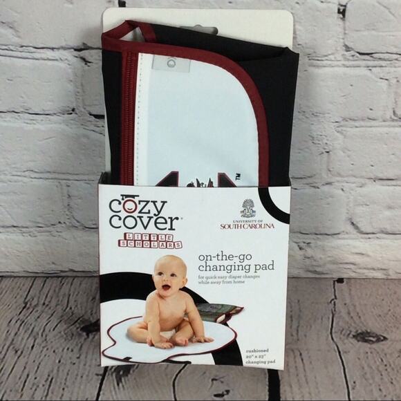 NCAA University Of South Carolina Gamecocks “Baby Shower Gift Set” 4 Piece Set - Picture 4 of 12